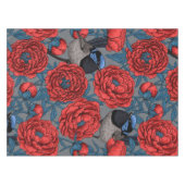 Nappe Les pivoines et les brunes (Devant (Horizontal))