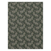 Nappe Les redémarrages dans les chrysanthèmes en vert et (Devant)