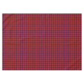 Nappe Leslie tartan rouge bleu violet plaid (Devant (Horizontal))