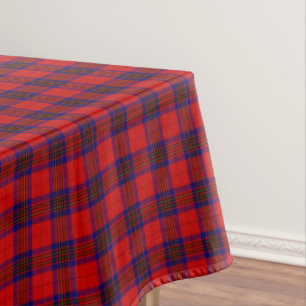 Nappe Leslie tartan rouge bleu violet plaid