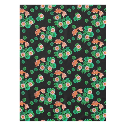 Nappe L'étang de carpes en papier (Devant)