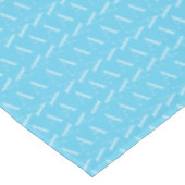Nappe Lettre initiale A, Aqua Blue (Angle)