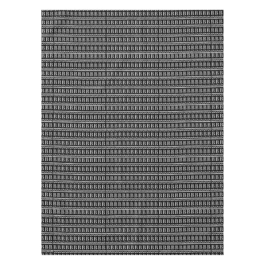 NAPPE LETTRE INITIALE MONOGRAPHIQUE B (Devant)