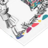 Nappe Lettre Personnalisée À Ma Petite-Fille De Gran (Angle)