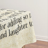 Nappe Lettre personnalisée à mon fils, anniversaire (In Situ)