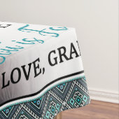 Nappe Lettre personnalisée à mon petit-fils, petit-fils  (In Situ)