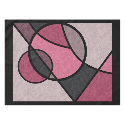 Nappe Lever rose, abstrait (Devant (Horizontal))