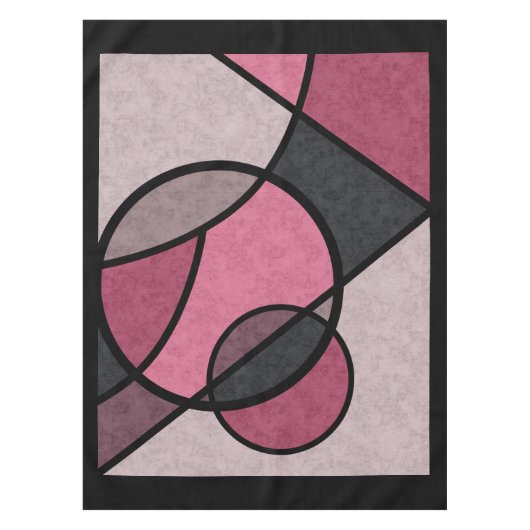 Nappe Lever rose, abstrait (Devant)
