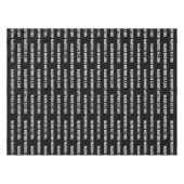 Nappe L'HISTOIRE NOIRE Élégante COMPTE BHM (Devant (Horizontal))