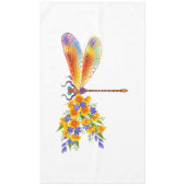 Nappe libellule de fleurs jaunes (Devant)