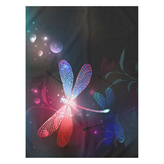 Nappe libellule rouge brillante (Devant)