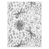 Nappe libellules et fleurs (Devant)