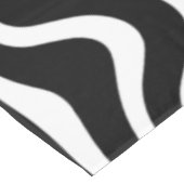 Nappe Lignes Abstraites en noir et blanc déformées - per (Angle)