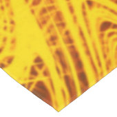 Nappe Lignes Abstraites Fleur Jaune (Angle)