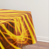 Nappe Lignes Abstraites Fleur Jaune (In Situ)