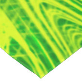 Nappe Lignes Abstraites Fleur verte (Angle)