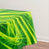 Nappe Lignes Abstraites Fleur verte (In Situ)