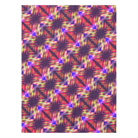 Nappe Lignes colorées abstraites (Devant)