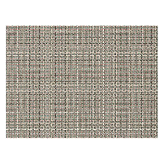 Nappe Lignes géométriques motif (Devant (Horizontal))