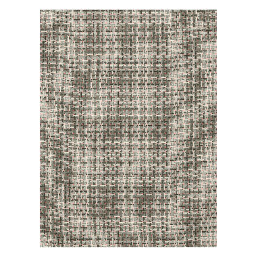 Nappe Lignes géométriques motif (Devant)