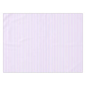 Nappe Lilac violet et blanc bonbons rayures (Devant (Horizontal))