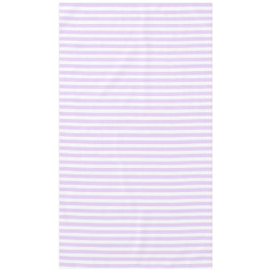 Nappe Lilac violet et blanc bonbons rayures