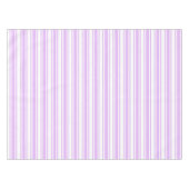 Nappe Lilac violet et blanc bonbons rayures (Devant (Horizontal))