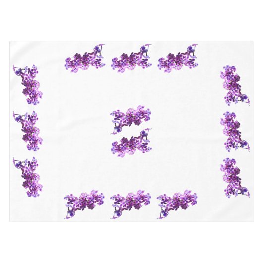 Nappe Lilacs peints (Devant (Horizontal))