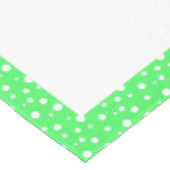 Nappe Lime et Pois blancs (Angle)