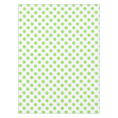 Nappe Lime et pois blancs (Devant)