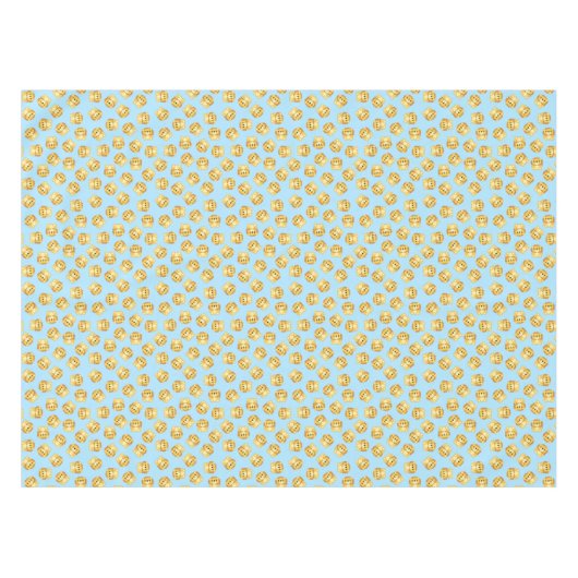 Nappe Lion Anniversaire Bleu (Devant (Horizontal))