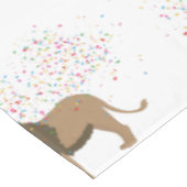 Nappe Lion Jungle Fêter les animaux faire la fête (Angle)