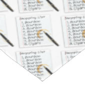 NAPPE - LISTE D'ACHATS D'AMANTS DE BOURBON (Angle)