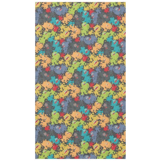 Nappe Little cute funny monsters (Devant)