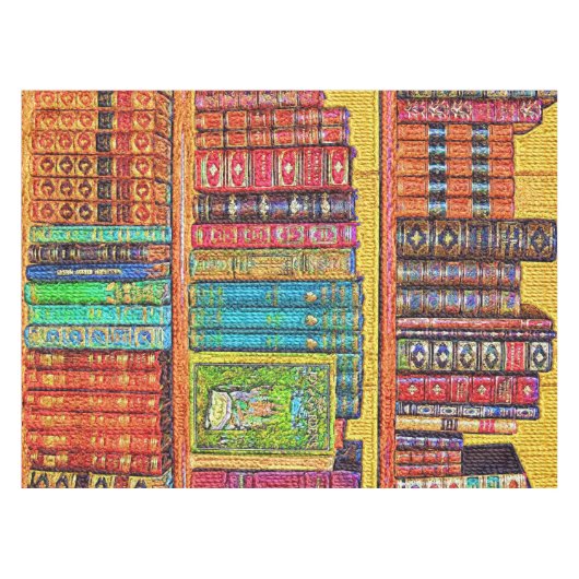 Nappe Livres de bibliothèque (Devant (Horizontal))