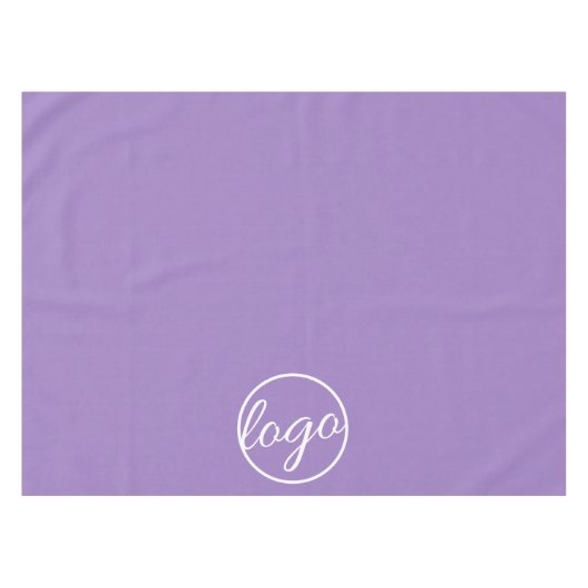 Nappe Logo commercial personnalisé Lilac Purple (Devant (Horizontal))