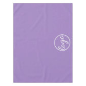 Nappe Logo commercial personnalisé Lilac Purple (Devant)