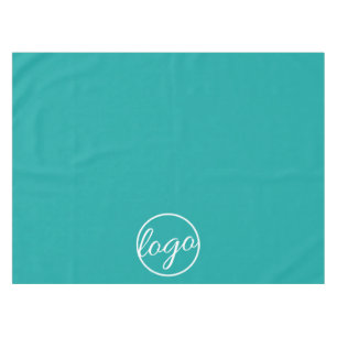 Nappe Logo commercial personnalisé Turquoise