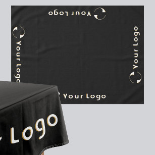 Nappe Logo d'affaires Marque commerciale minimale Noir