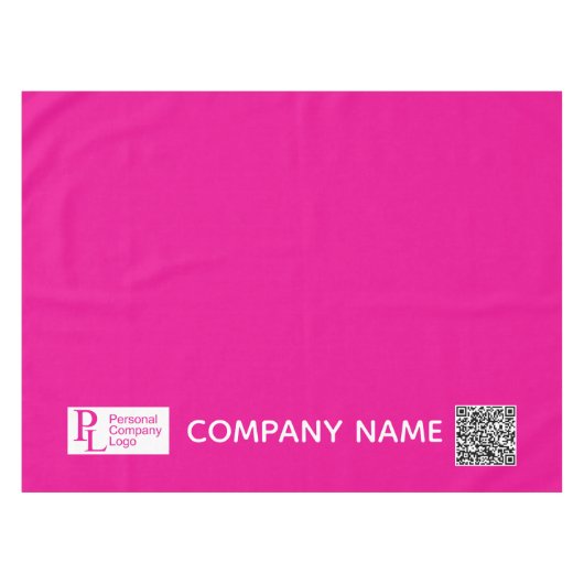 Nappe Logo de couverture de table personnalisée Business (Devant (Horizontal))