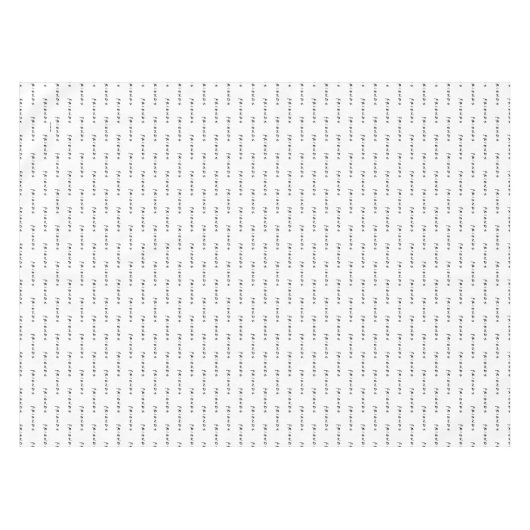 Nappe Logo de FRIENDS™ (Devant (Horizontal))