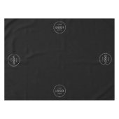 Nappe Logo de l'entreprise de restaurant à 4 cercles per (Devant (Horizontal))