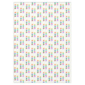 Nappe Logo de l'entreprise personnalisée Table de promot (Devant)