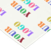 Nappe Logo de l'entreprise personnalisée Table de promot (Angle)