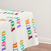 Nappe Logo de l'entreprise personnalisée Table de promot (In Situ)