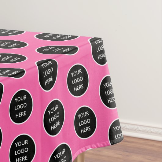 Nappe Logo Entreprise Hot Pink Business Promotions (In Situ)
