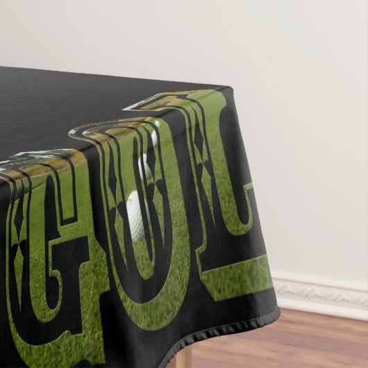 Nappe Logo Green Golf Picture Avec Balls, (In Situ)