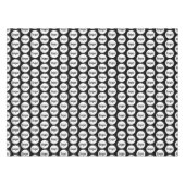 Nappe Logo Motif Entreprise Promotion Marque Noir (Devant (Horizontal))