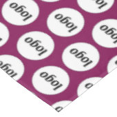 Nappe Logo Motif Marque commerciale Cherry Pink (Angle)