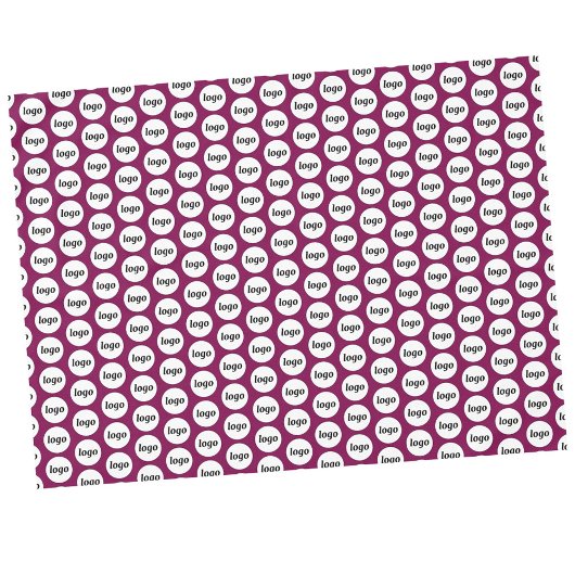 Nappe Logo Motif Marque commerciale Cherry Pink